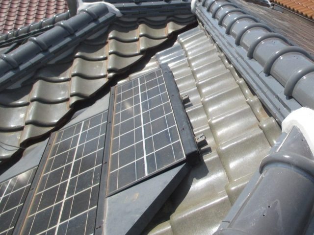 播磨町で谷板金交換工事完了